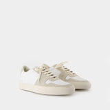 Bball Duo Sneakers - COMMON PROJECTS - Leather - White
