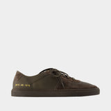 Bball Duo Sneakers - COMMON PROJECTS - Leather - Khaki