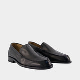 Minimal Loafers - COMMON PROJECTS - Leather - Black