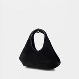 Folded Mini Purse - Coperni - Leather - Black