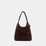 Weave Straw Brooklyn 39 Shoulder Bag - Coach - Leather - Brown