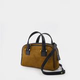 Georges Small Bowling Bag Crossbody - AMI Paris - Leather - Brown