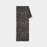 Alecia Scarf - Isabel Marant - Wool - Black