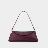 64 83 Small Shoulder Bag - Balmain - Leather - Burgundy