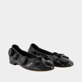 Brielle Ballerinas - CECILIE BAHNSEN - Leather - Black