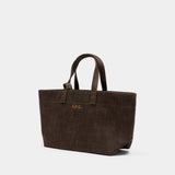 Le Drummer Small Shopper Bag - A.P.C. - Cotton - Brown