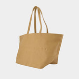 Punch Shopper Bag - Alexander Wang - Leather - Beige