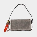 Ricco Relic Slim Shoulder Bag - Alexander Wang - Leather - Grey