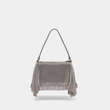 Divina clutch bag - Alexander Wang - Mesh - Silver