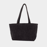 Punch Medium Tote Bag - Alexander Wang - Cotton - Dark Grey