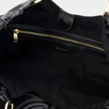 Kate黑色小羊皮中号托特包购物袋包