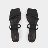 Hilda Mule - ANINE BING - Leather - Black