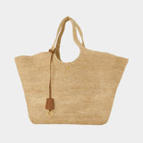 Lili Shoulder Bag - ANINE BING - Raffia - Beige