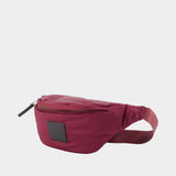Leon Small Bumbag - ANINE BING - Nylon - Burgundy