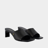 Jayden Mules - ANINE BING - Leather - Black