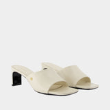 Jayden Sandals - ANINE BING - Leather - Ivory