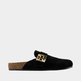 Mellow Sandals - Tory Burch - Leather - Black