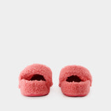 Classic Cozzzy 粉色合成材质凉鞋