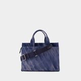 Tie Dye Cargo Tote Bag - Coach - Cotton - Blue