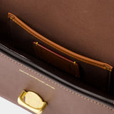 Hobo Studio Baguette 棕色皮制法棍包