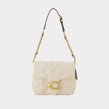 Tabby Shoulder Bag - Coach - Laether - White