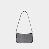 Penn黑色牛皮hobo包挎包