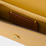 Essential Long 棕色小牛皮单肩包斜挎包