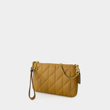 Pouch 棕色小牛皮单肩包斜挎包