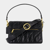 Tabby With Chain Shoulder Bag - Coach - Leather - Black