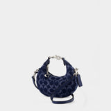 Denim Signature Jonie Crossbody - Coach - Cotton - Blue