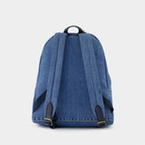 Cargo Backpack - Coach - Cotton - Blue