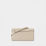 Tabby Chain Clutch Crossbody - Coach - Canvas - White