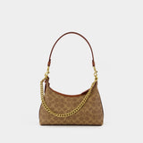 Juliet Shoulder Bag 25 - Coach - Canvas - Brown