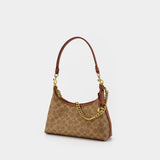 Juliet Shoulder Bag 25 - Coach - Canvas - Brown