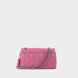Tabby 26 Shoulder Bag - Coach - Leather - Pink