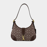 Signature Hamptons Hobo Bag - Coach - Canvas - Brown