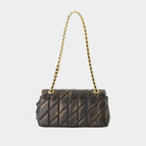 Tabby 26 With Chain Shoulder Bag - Coach - Leather - Brown