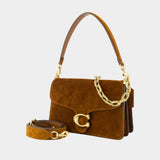 Tabby With Chain Shoulder Bag - Coach - Leather - Brown