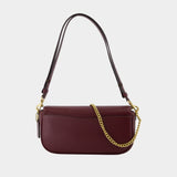 Brook Shoulder Bag - Coach - Leather - Burgundy