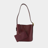 Bleecker Shoulder Bag - Coach - Leather - Burgundy