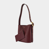 Bleecker Shoulder Bag - Coach - Leather - Burgundy
