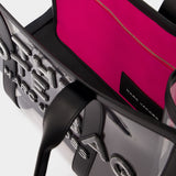 Marc Jacobs黑色 Pvc大号托特包