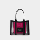 Marc Jacobs黑色 Pvc中号托特包