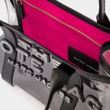 Marc Jacobs黑色 Pvc中号托特包
