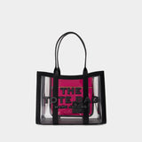 Marc Jacobs黑色 Pvc中号托特包