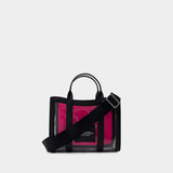 Marc Jacobs黑色 Pvc小号托特包