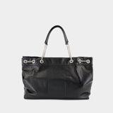 The Chain Sack Shoulder Bag - Marc Jacobs - Leather - Black