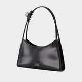 The Claw Clip Shoulder Bag - Marc Jacobs - Leather - Black