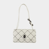 The Mini Dual Purse - Marc Jacobs - Leather - White