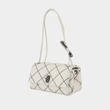The Mini Dual Purse - Marc Jacobs - Leather - White